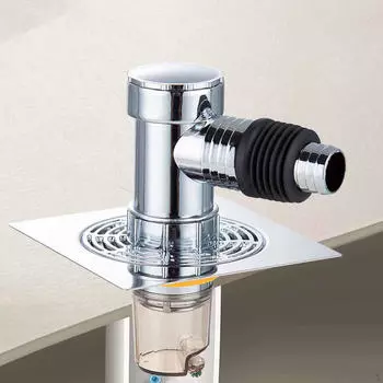 Крышка для слива в полу с соединителем для трубы Фильтр для ванной комнаты Аксессуары для ванной комнаты Бассейн 16.5cmx10cm