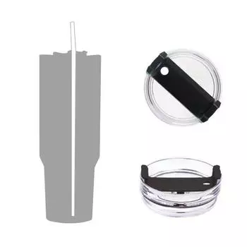 Крышка для стакана с трубочкой, отверстие для трубочки, защита от проливания, защита от брызг, отсутствие утечек, можно мыть в посудомоечной машине, совместимая крышка для стакана объемом 40 унций, аксессуар для стакана розовый