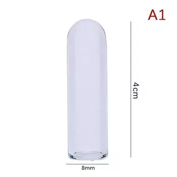 Крышка для стеклянных соломинок, многоразовая крышка для насадок для соломинок, прозрачные крышки, пыленепроницаемые заглушки для трубочек из нержавеющей стали, стеклянная соломинка