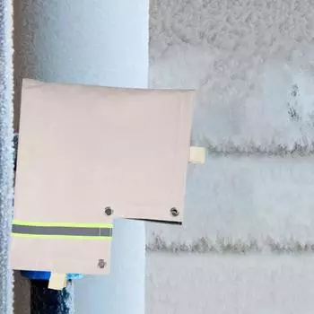 Крышка для вакуумного выключателя давления, крышка для предотвращения обратного потока, водонепроницаемая, простая установка, изолированный чехол чёрный