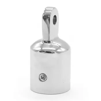 Крышка для верхней части тента Bimini, крепеж для лодок и судов, 7/8 дюйма Крышки для верхней части тента Bimini, трубка, крепеж для лодок, аксессуары белый