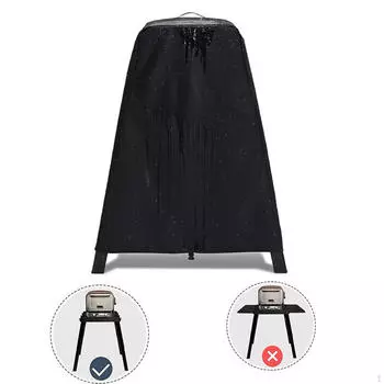 Крышка духовки для пиццы, устойчивая к атмосферным воздействиям, портативная защитная крышка для переноски во дворе