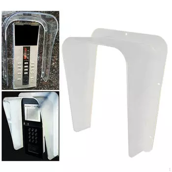 Крышка дверного звонка, клавиатура, защита от дождя, защита от дождя, водонепроницаемый защитный экран для