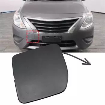 Крышка фаркопа переднего бампера подходит для Nissan Versa Sedan 2015-2016