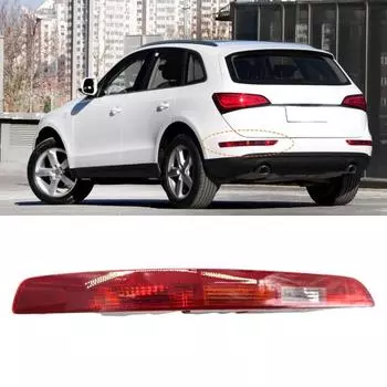 Крышка фонаря заднего бампера Идеальная установка Износостойкий Четыре отверстия для фонарей Левая задняя часть