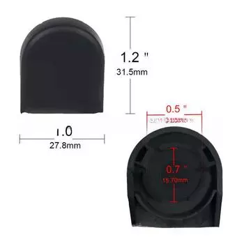 Крышка гайки головки рычага стеклоочистителя Toyota Yaris Corolla 85292-0F010 null