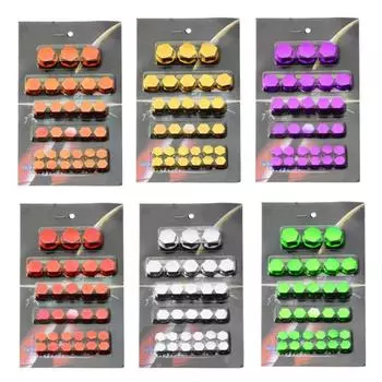 Крышка гайки с винтовой крышкой 30 шт./компл. для Honda для Kawasaki красный