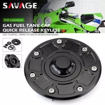 Крышка газового топливного бака для KAWASAKI NINJA 500R ZX6R ZX9R ZR7 ZZR 1100 600 ZRX 400 ZXR 750 ZEPHYR GPZ500 масляный бак мотоцикла чёрный
