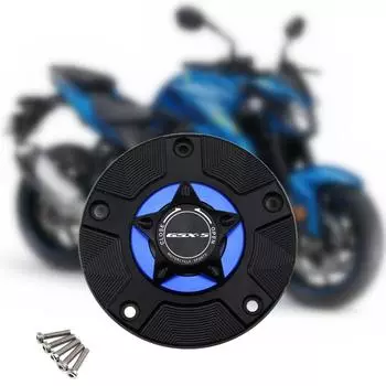 Крышка газового топливного бака для SUZUKI GSX-S 750 GSX-S 1000 GSX-S750 GSX-S1000 мотоцикла с ЧПУ Quick Release чёрный