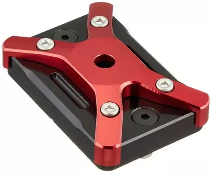 Крышка главного цилиндра KITACO, тип 1, Majesty S, черный/красный 524-0001130