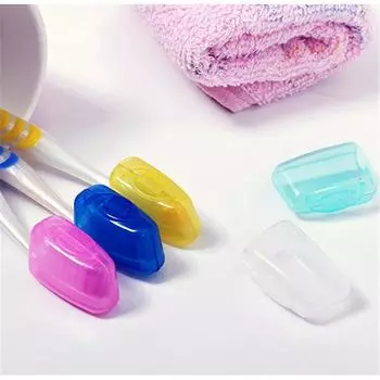 Крышка головки зубной щетки, 5 шт., портативный, практичный, удобный, для путешествий, кемпинга, популярный защитный чехол, набор чехлов 4*2*2.5cm разноцветный