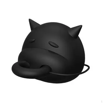 Крышка из картона для молока из коровьего вымени, в коробке, 3D-печать, забавная креативная коробка, многоразовая чёрный