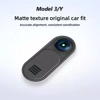 Крышка камеры для Tesla Model 3 Y, наклейки для защиты конфиденциальности камеры, модель 3, модель Y 2017-2021 2022 2023, блокировщик веб-камеры