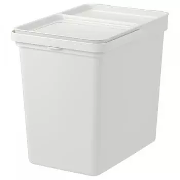 Крышка канистры IKEA H LLBAR светло-серая 22
