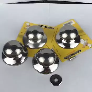 Крышка кастрюли Ручка Части кастрюли Нержавеющая сталь 4 шт. Антиожоговая