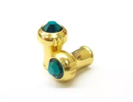 Крышка клапана Bazooka Crystal, золото (Пресдайни)