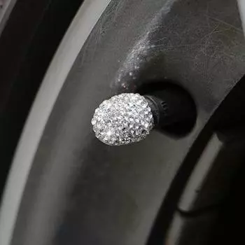 Крышка клапана Декоративная Удобная Привлекательная серебряный