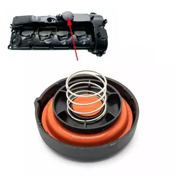 Крышка клапана PCV двигателя автомобиля с мембраной A6510100830 для Mercedes для C-класса E-класса GLK-класса W204 ML 2.2L 6510100830 CHINA
