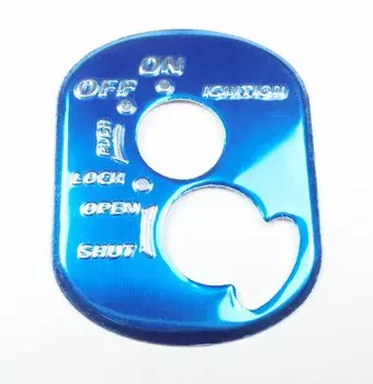 Крышка ключа затвора HONDA Type Dio AF62 AF68 Today AF61 AF67 Giorno AF70 Внешний продукт [DOKiDOKi] (синий)