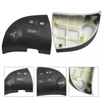Крышка кнопки управления рулевым колесом автомобиля для Lexus ES350 2006-2012 84250-33190 Крышка кнопки управления рулевым колесом CHINA