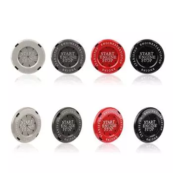 Крышка кнопки запуска двигателя автомобиля Крышка кнопки запуска двигателя Защитная крышка поворотного ключа зажигания