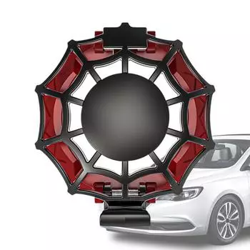 Крышка кнопки запуска двигателя автомобиля Паутина Крышка кнопки запуска Крышка кнопки зажигания Крышка кнопки запуска двигателя автомобиля Крышка для красный