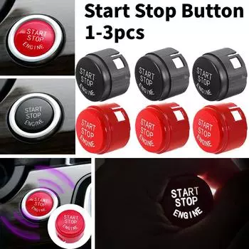 Крышка кнопки запуска и остановки двигателя Кнопка остановки для BMW 5/6/7 серии F01 F02 F10 F11 F12 для Bmw f10 Аксессуары