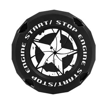 Крышка кнопки запуска и остановки двигателя обеспечивает безопасность вождения с помощью крышки кнопки запуска двигателя. Крышка кнопки запуска двигателя защищает от случайного нажатия. чёрный