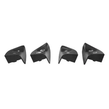 Крышка кнопок управления переключателем рулевого колеса автомобиля, многофункциональные кнопки переключателя для Mercedes W220 W215, черные автомобильные принадлежности CHINA