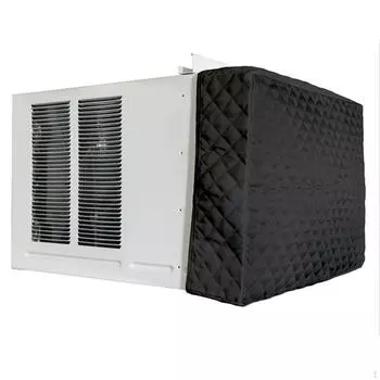 Крышка кондиционера для оконных блоков, Dust Home чёрный