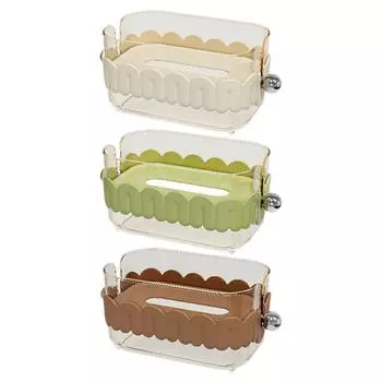 Крышка коробки для салфеток Стильный настольный держатель для сушилки для туалетного столика на кухне белый