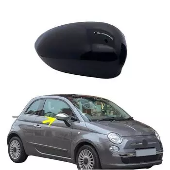 Крышка корпуса бокового зеркала заднего вида справа для Fiat 500 2007-2020