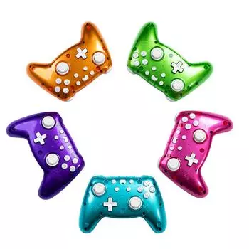 Крышка корпуса контроллера для замены игровой ручки, защита магнитного корпуса, внешний корпус, запасная часть небесно-голубой