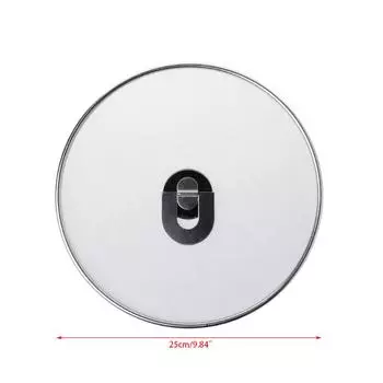 Крышка крышки из нержавеющей стали Защита от масла Сковорода Брызги экрана Защита от разлива 1