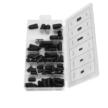 Крышка линии резиновая вакуумная автомобильные аксессуары резиновая вакуумная линия 80 шт. ассортимент крышек коллекторы карбюратор автомобильные детали CHINA