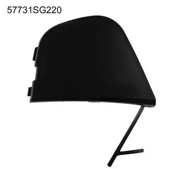 Крышка лючка буксировочной проушины переднего бампера автомобиля черная для Subaru Forester 2017 2018