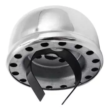 Крышка маслозаливной горловины двигателя, хромированная сталь, вставная круглая крышка маслозаливной горловины, крышка клапана для SBC 283327350 CHINA