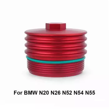 Крышка масляного фильтра из алюминиевого сплава для двигателя BMW N20 N26 N51 N52 N54 N55 S55