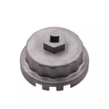 Крышка масляного фильтра, конструкция с максимальным крутящим моментом, сменная ударопрочная универсальная головка с 14 канавками, чашка для ремонта автомобиля B