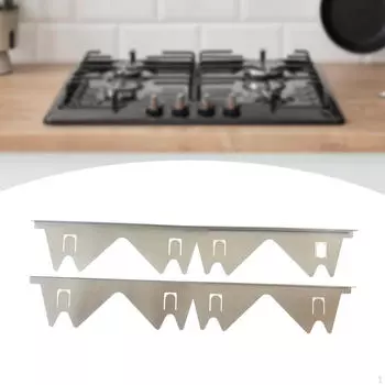 Крышка между кухонным наполнителем и духовкой silvery