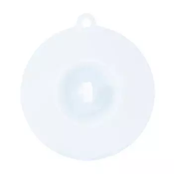 Крышка на присоске для кружки, герметичная силиконовая герметичная крышка для кофейной чашки, прозрачная силиконовая нетоксичная стеклянная керамическая крышка для чашки Medium