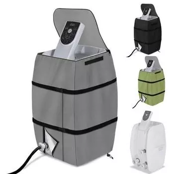 Крышка насоса для нагревателя спа-джакузи, надувная крышка для насоса для гидромассажной ванны с застежкой-молнией зелёный