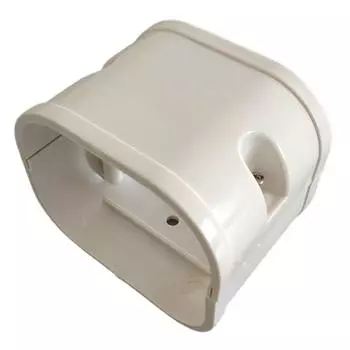 Крышка настенная заглушка настенная заглушка погодоустойчивая белая