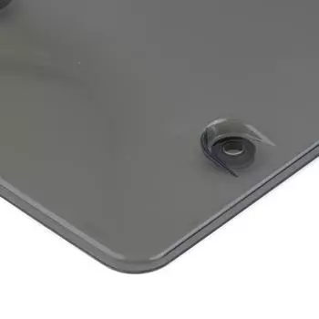 Крышка номерного знака светоотражающая заглушка для платных транспортных средств США отражающая 2x 310*160 мм автомобильная камера автомобильный свет пластик чёрный