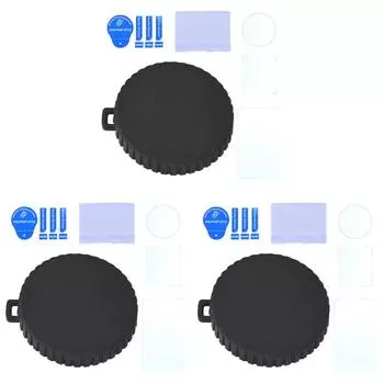 Крышка объектива из ТПУ, закаленное стекло, передняя и задняя защитная пленка для Osmo Action 3(К)