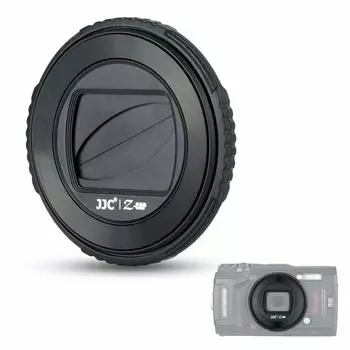 Крышка объектива JJC, защитный кожух объектива, совместимый с Olympus, совместимый с TG-7, TG-6, TG-5, TG-4, TG-3, TG-2, TG-1 LB-T01