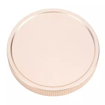 Крышка объектива камеры пылезащитная водонепроницаемая устойчивая к царапинам алюминиевая защитная крышка объектива для Mini 90 розового золота