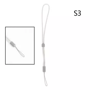 Крышка объектива Ремешок на запястье Шнурок Держатель поводка для камеры Шнур Веревка против потери Gray S3