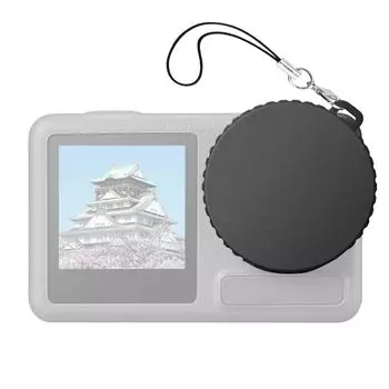 Крышка объектива совместима с DJI Osmo Action 3 Osmo Action 4 Чехол для DJI Osmo Action 4 Защитная крышка объектива устойчива к царапинам и грязи легкая для