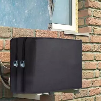 Крышка оконного кондиционера Наружный блок для зимней изоляции Оконные крышки переменного тока с 3-слойной изоляцией Водонепроницаемый и пыленепроницаемый кондиционер S